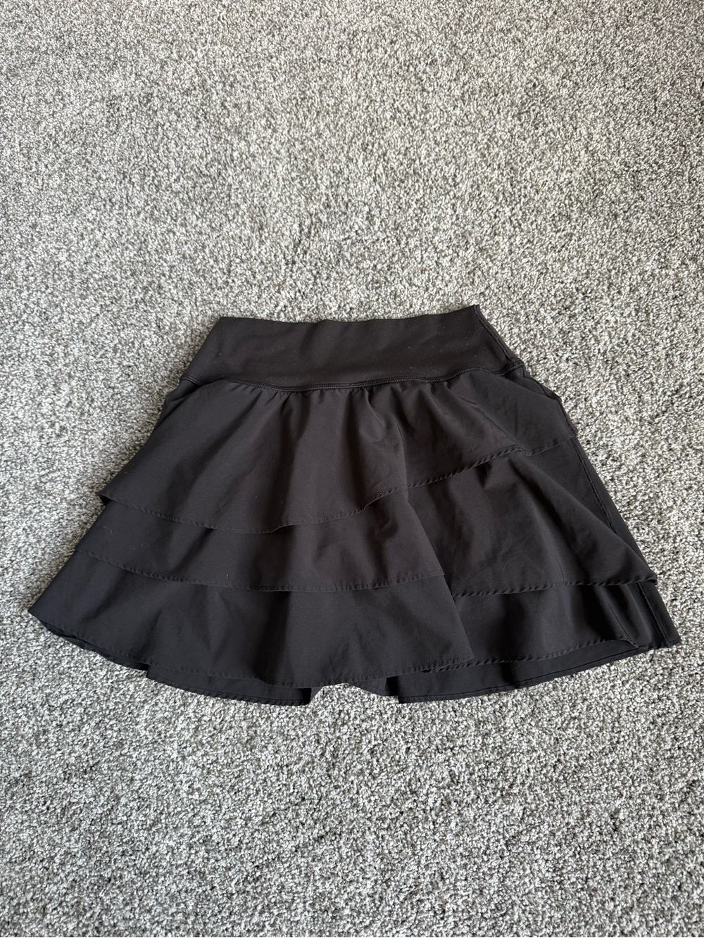 Women’s Black Layered Skirt